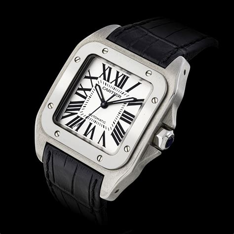 cartier santos 100 model 2878|cartier santos 100 price uk.